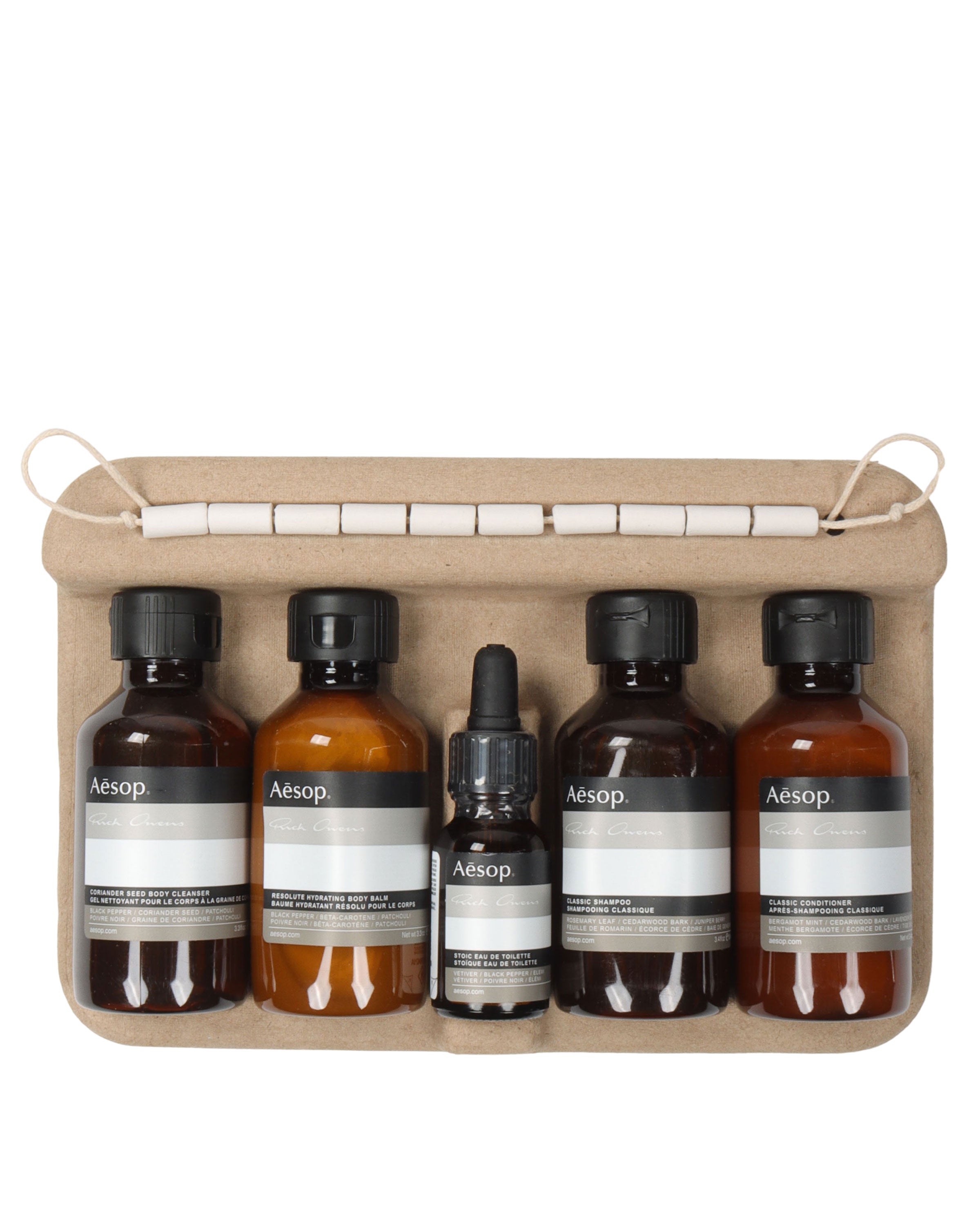 Rick Owens Aesop Travel Kit – Justin Reed