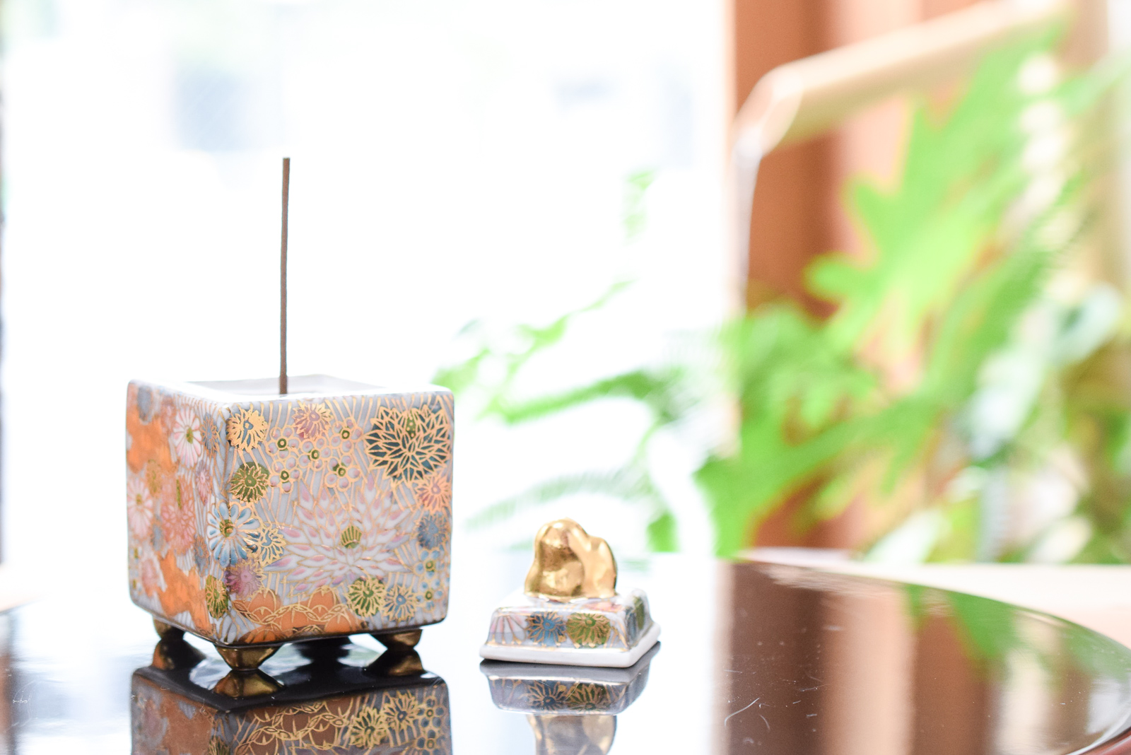 3号豆香炉 金花詰 – Juttoku.