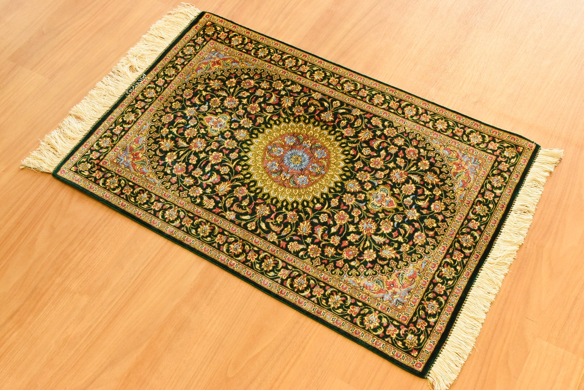 ギャッベ イラン産玄関マットサイズ 127✕84✕1.4