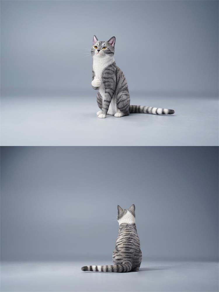 JXK112 猫の置物 樹脂製 猫の像 猫好きの方へのホームデコレーション