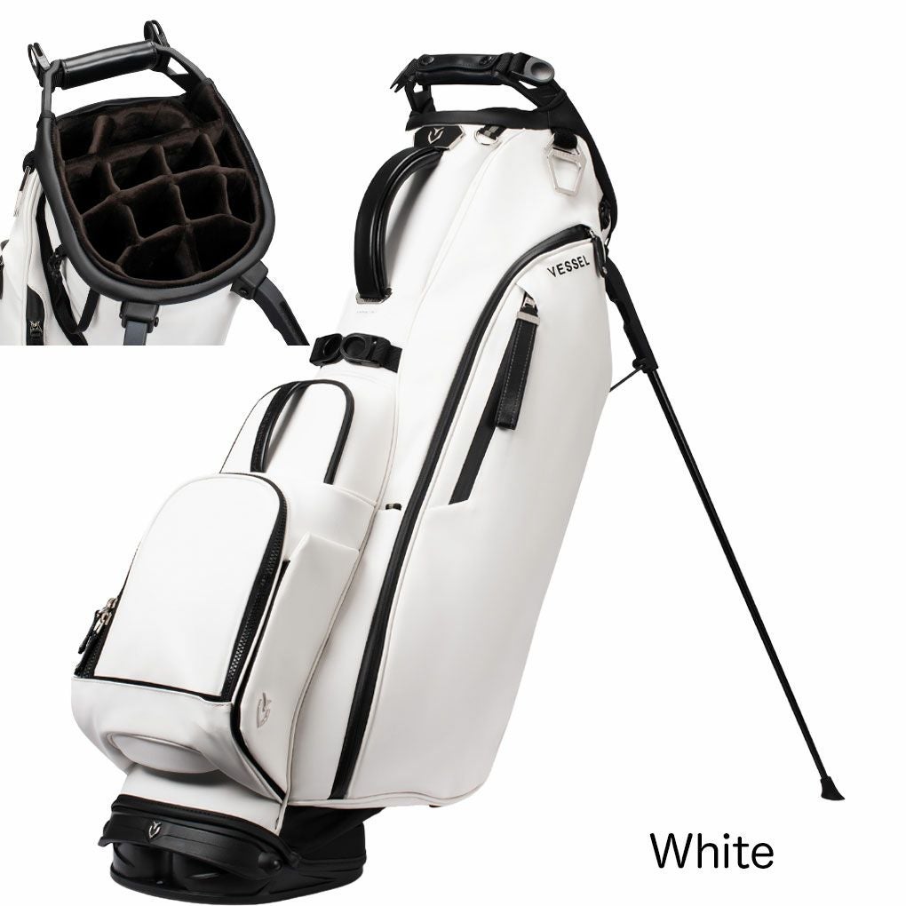 VESSEL キャディバッグ Player V Stand スタンドバッグ 14分割トップ