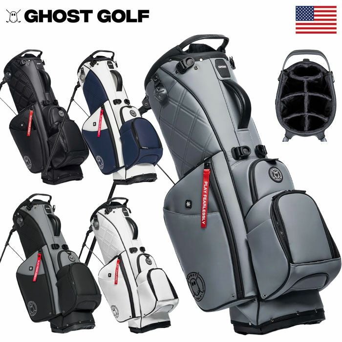 GHOST GOLF キャディバッグ ANYDAY 7分割 11インチ スタンドバッグ