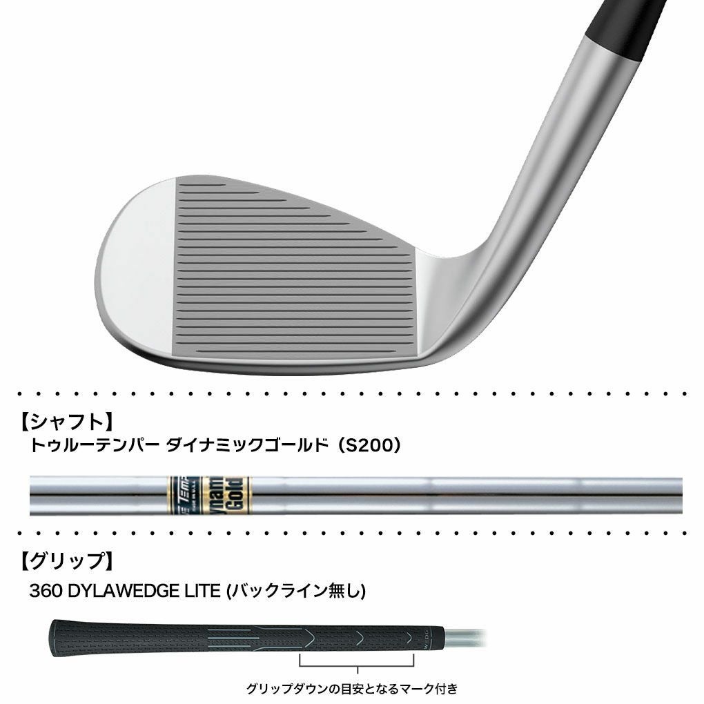 ピン PING s159 ウェッジ メンズ クローム仕上げ DG ダイナミック