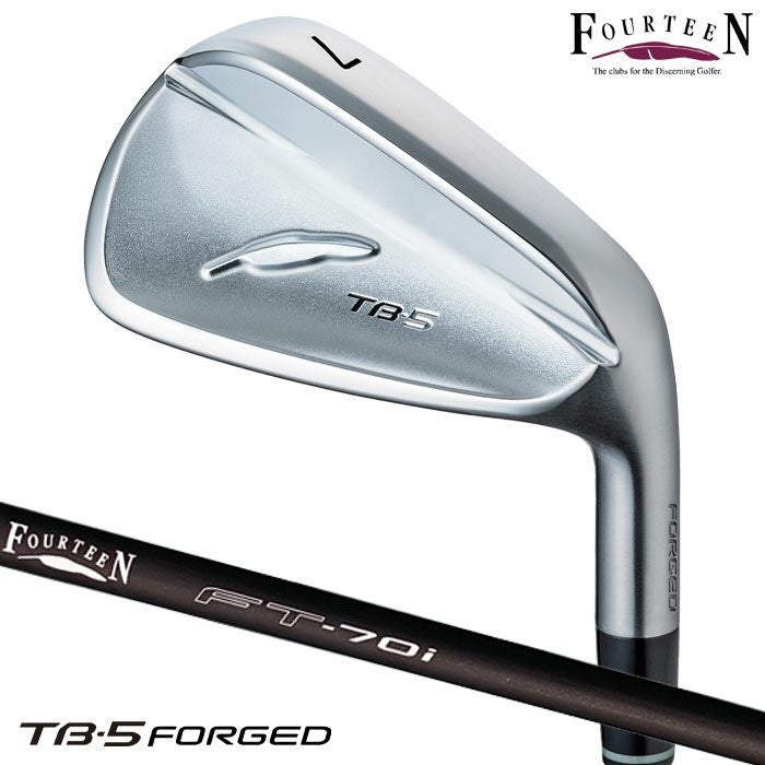 フォーティーン 2025 TB-5 FORGED アイアン 5本セット (6-P) メンズ 右