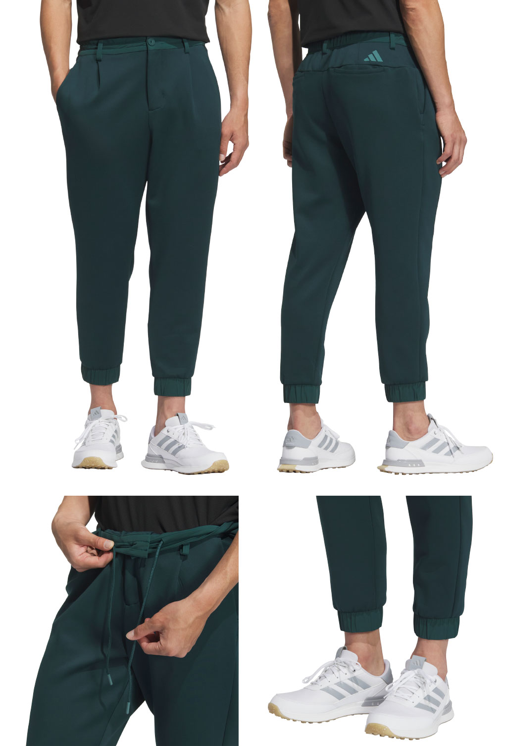 アディダス 段ボールニット ジョガーパンツ JVU93 メンズ ゴルフウェア