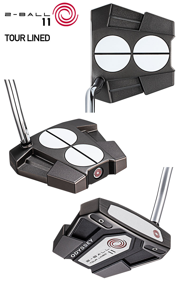 毎日発送】オデッセイ 2-BALL ELEVEN TOUR LINED パター メンズ 右用