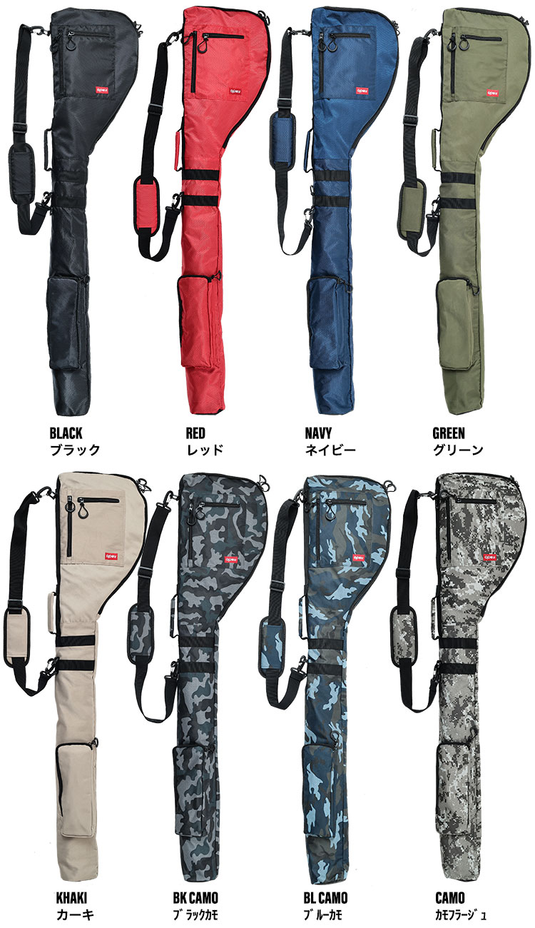 ゴルフ クラブケース 軽量 大容量 8本以上収納 ソフトクラブケース