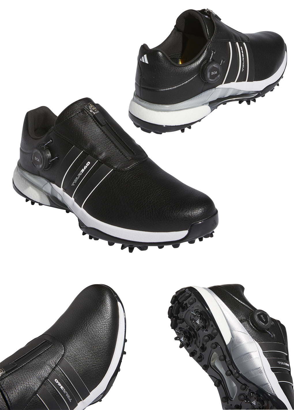 アディダス ツアー360 24 ボア MDK79 スパイクシューズ ゴルフシューズ