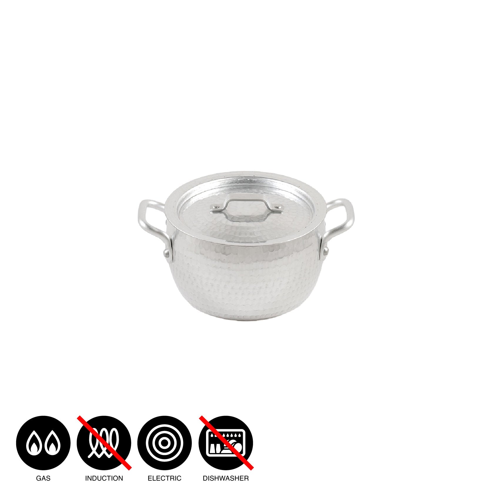 姫野作.本手打アルミ段付鍋