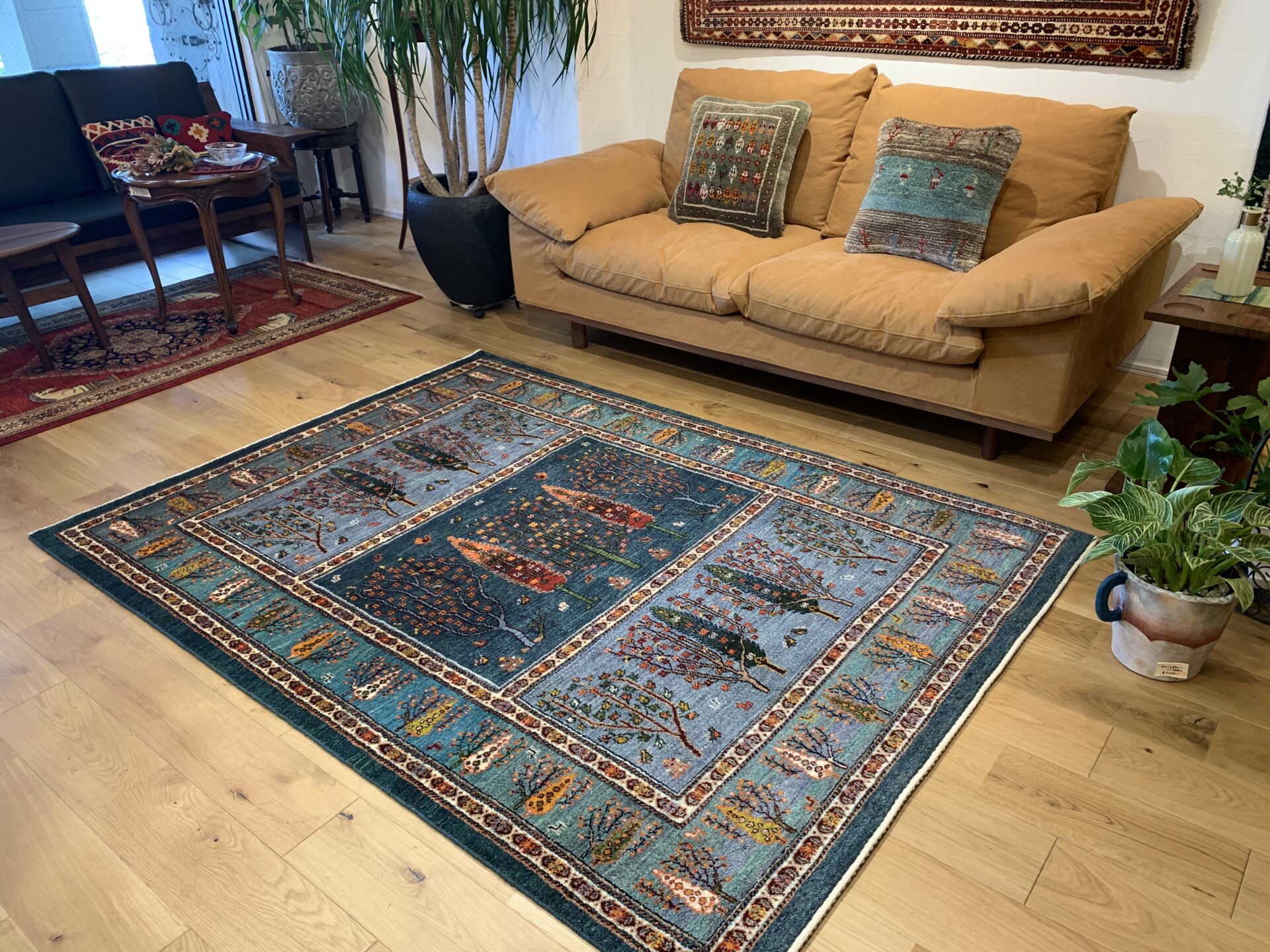 売約済）ルリバフ | 調度品の亀川【公式】ゾランヴァリギャッベ正規販売店