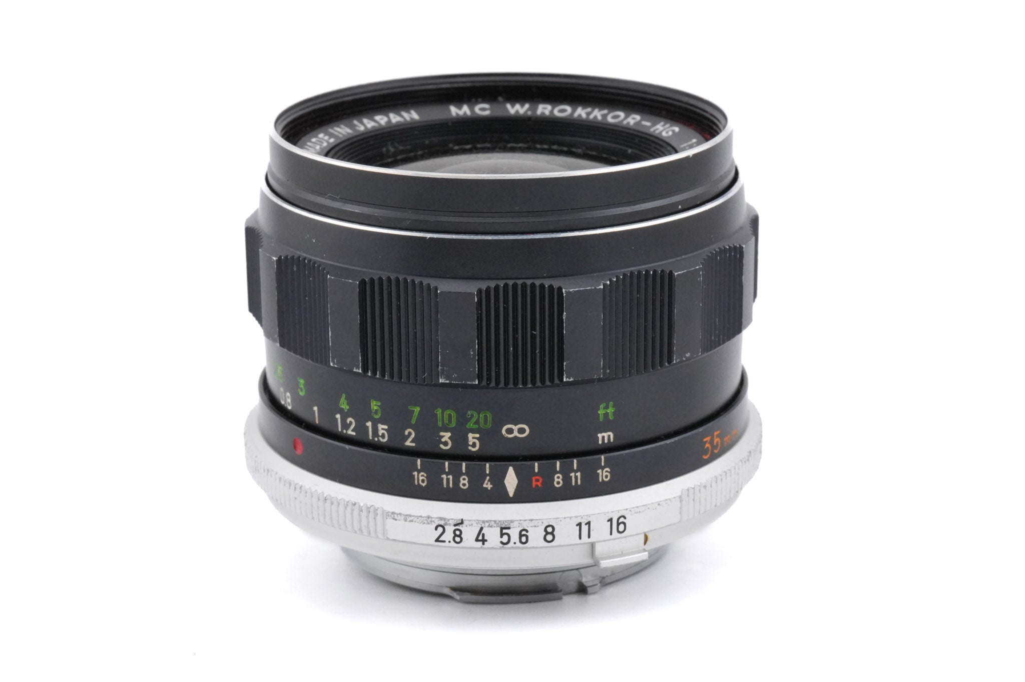 Minolta 35mm f2.8 MC W.Rokkor-HG - Lens – Kamerastore