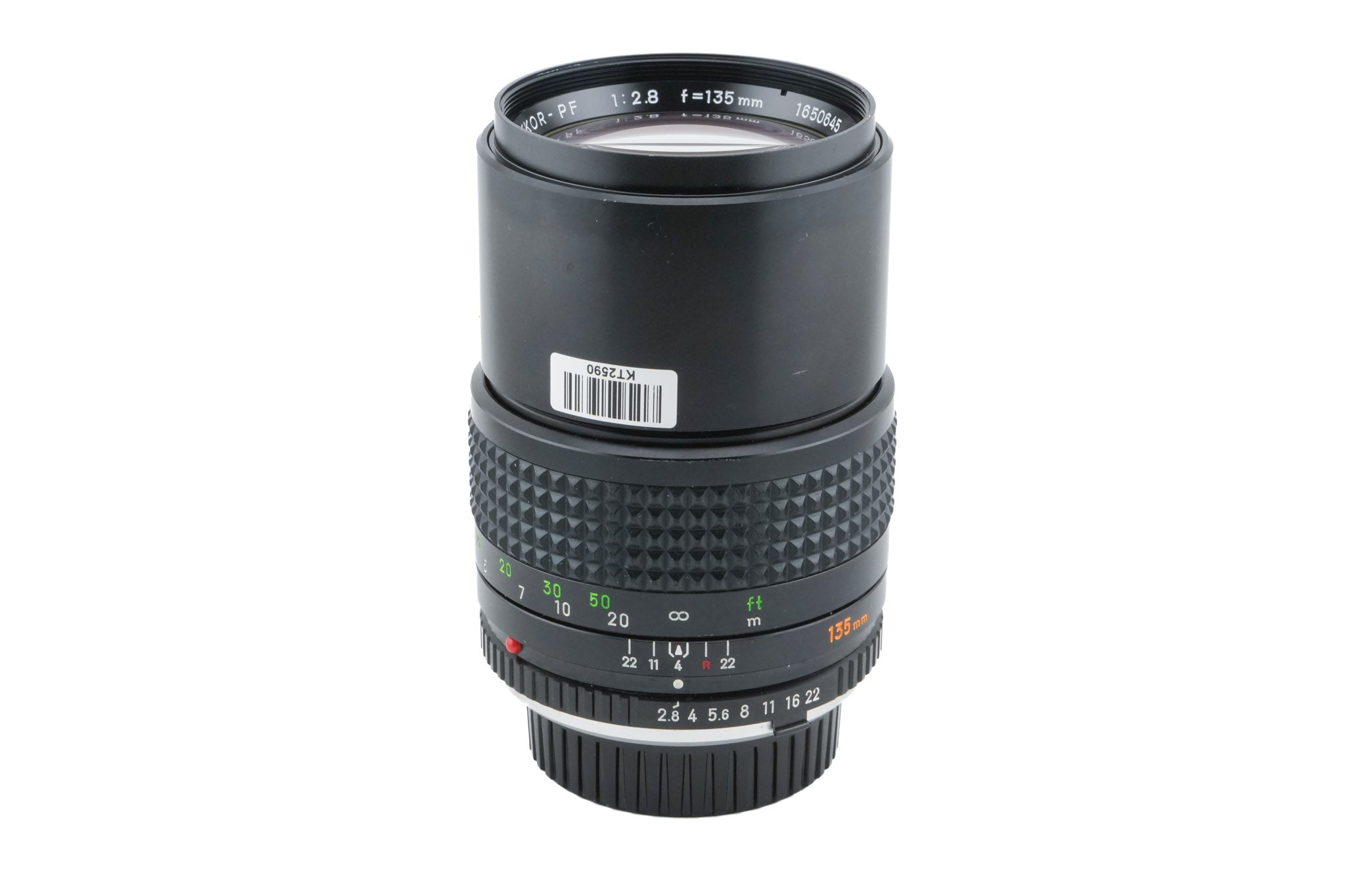 Minolta 135mm f2.8 MC Tele Rokkor-PF - Lens – Kamerastore