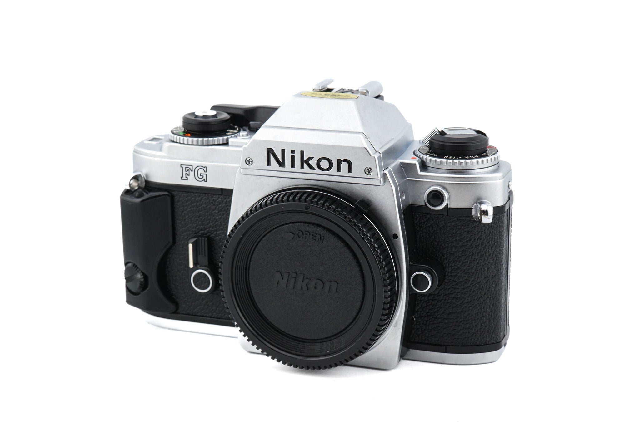 良品 NIKON FG ブラック フィルムカメラ モルト新品交換済 H274 良品