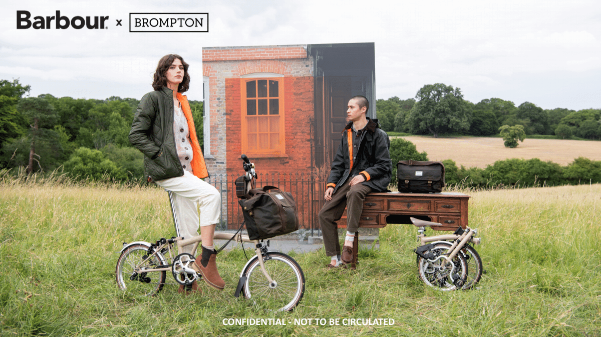 Barbour x Brompton】センスの良さが光るコラボレーションバイク入荷