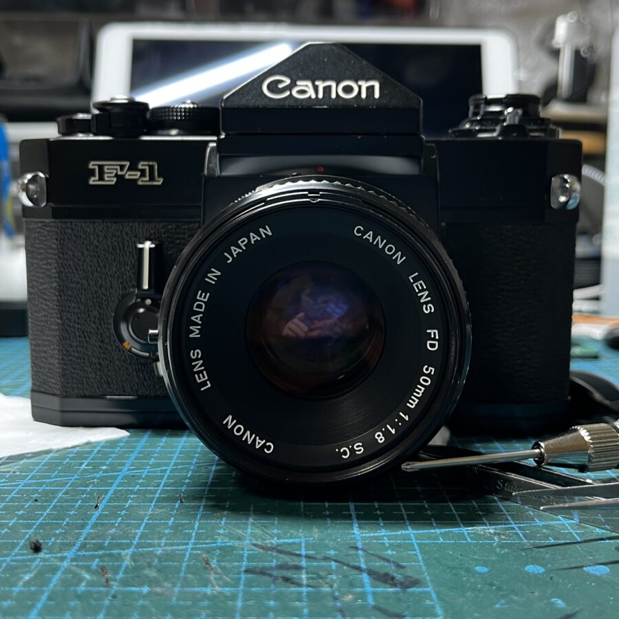 キヤノン F-1 修理｜直る？修理事例と料金相場 | かもめカメラ
