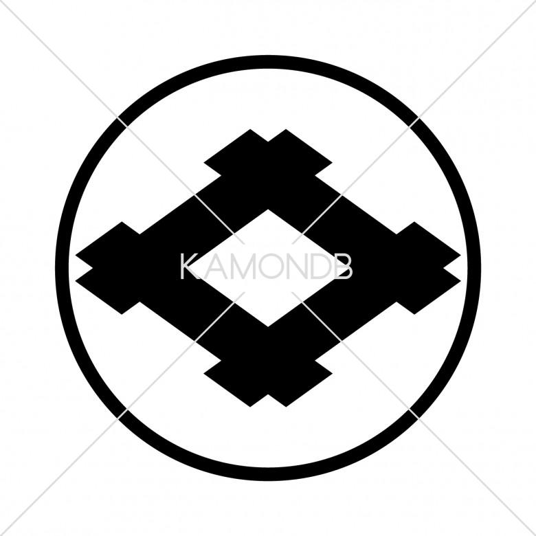 糸輪に井桁 – 家紋DB