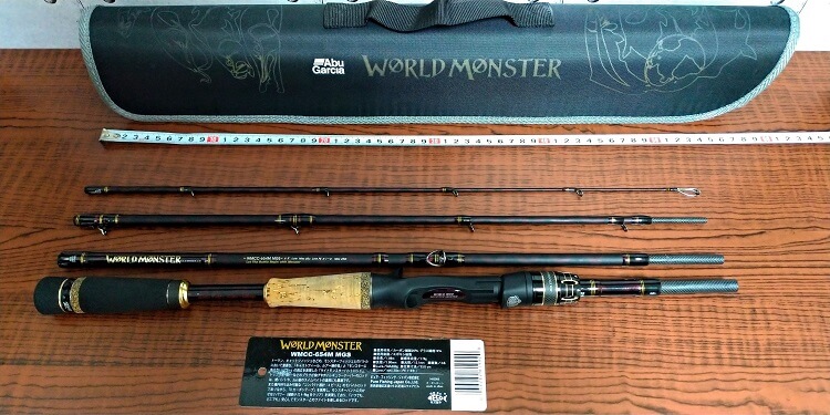アブガルシアのパックロッド ワールドモンスターWMCC-654M MGS実釣