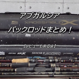 パックロッド迷ったらコレ！クロスフィールドXRFS-835M-MBインプレ