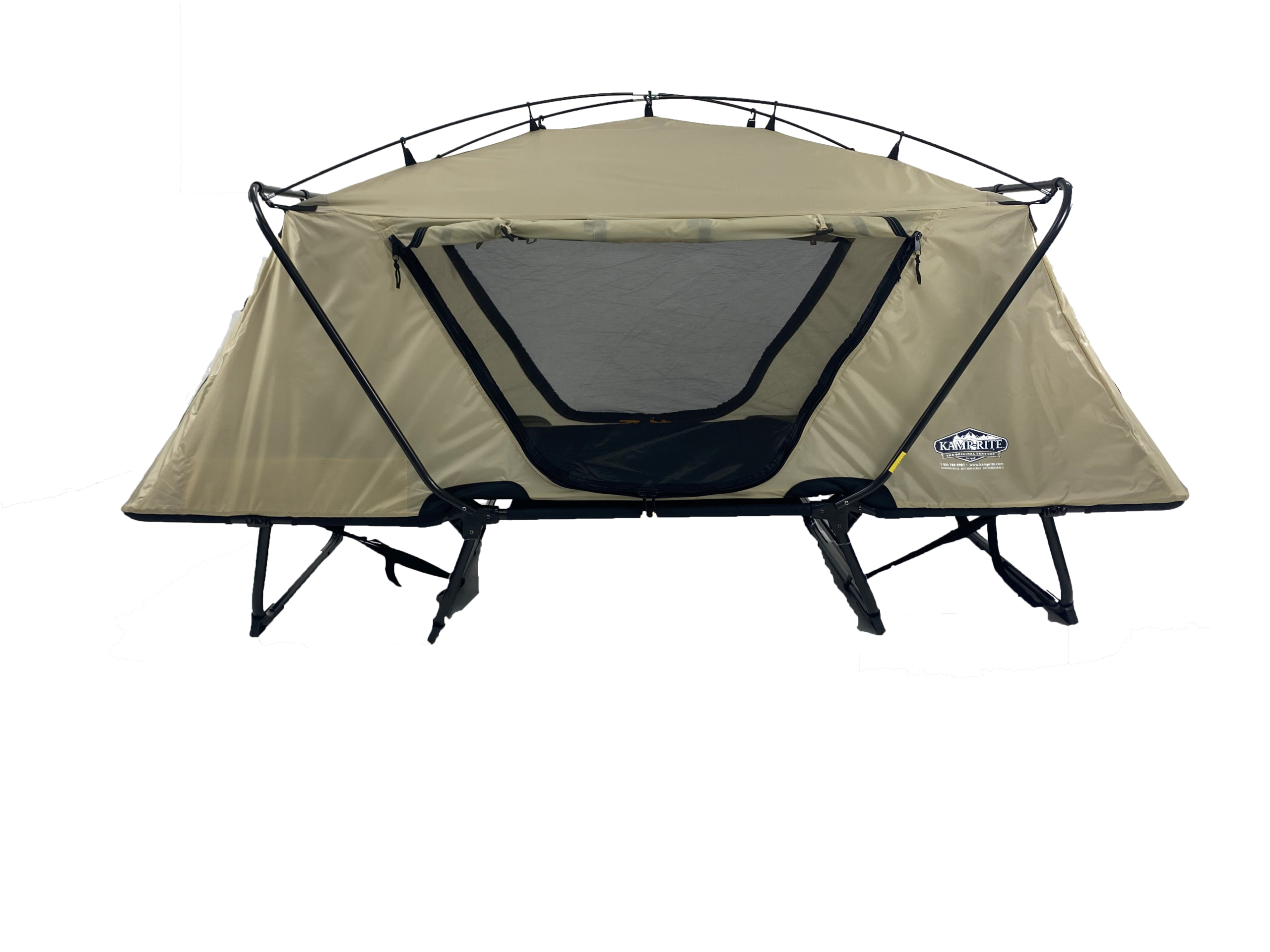 Kamp-Rite® Oversize Tent Cot (TAN) - Kamp-Rite