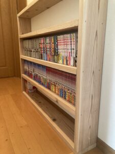 杉板で作る 頑丈でたくさん本が入る本棚のDIY方法（図面あり） | 誰