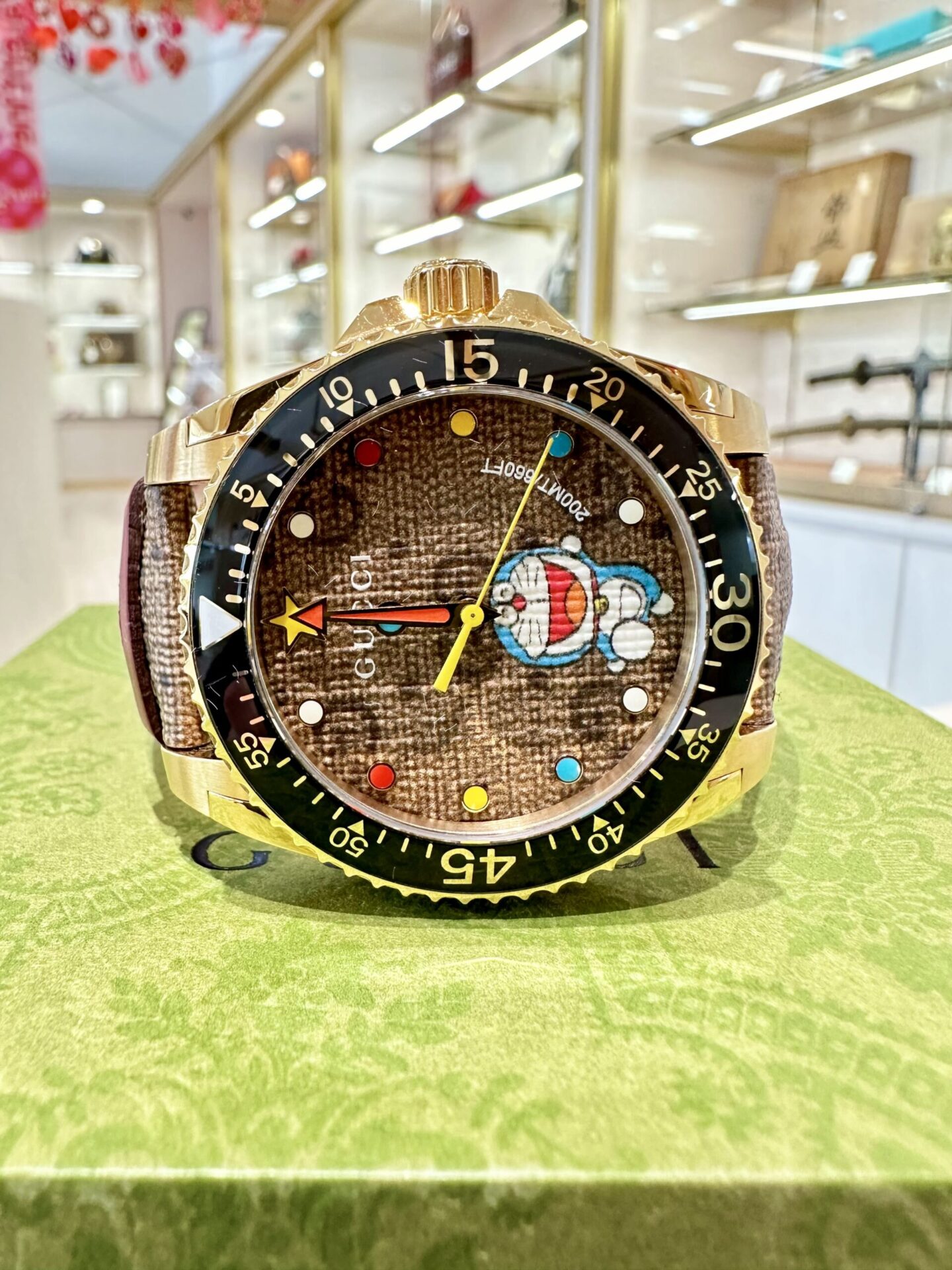 GUCCI（グッチ） YA136335 買取ダイブ ドラえもんコラボ時計の高価買取