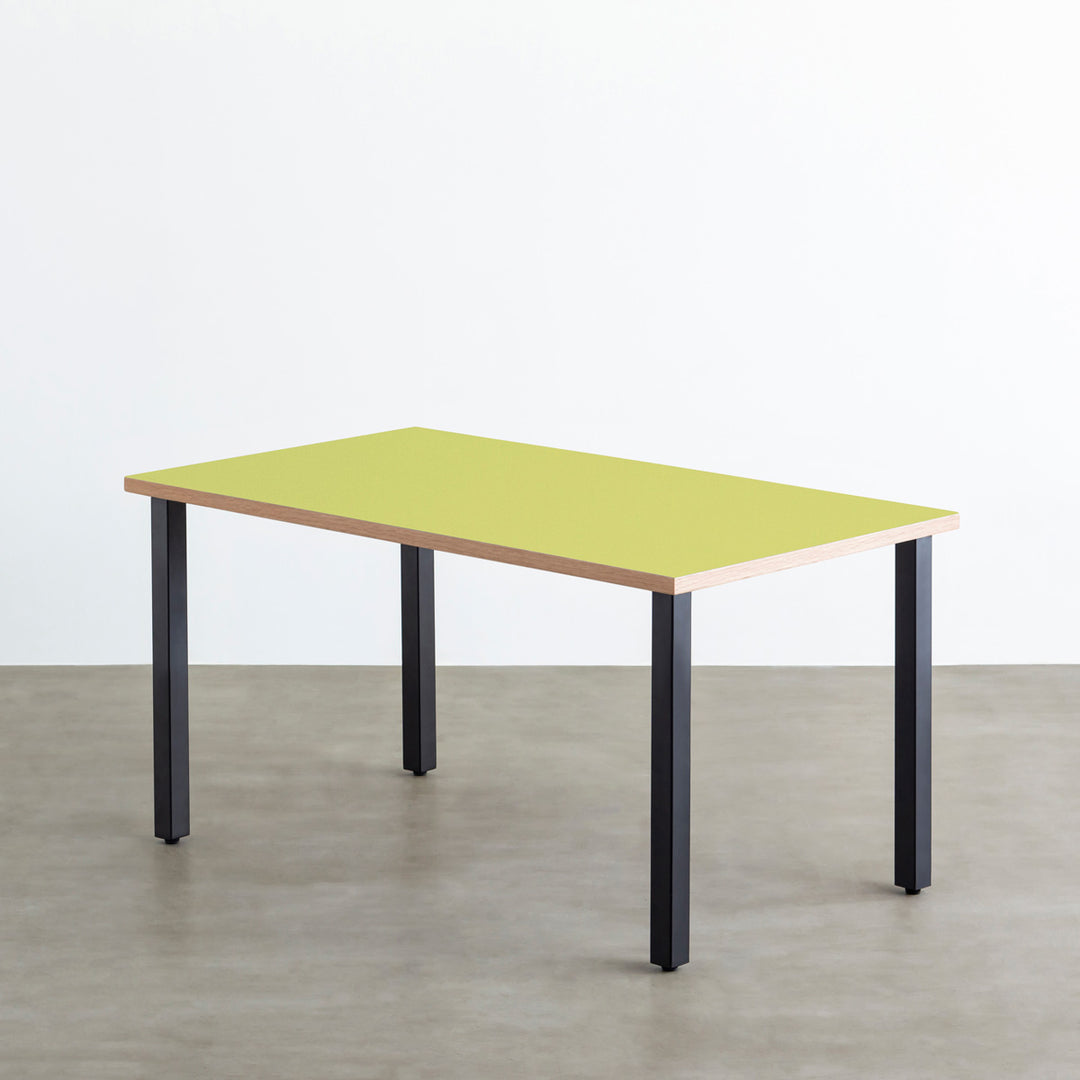 THE TABLE / リノリウム グリーン系 × Black Steel – KANADEMONO