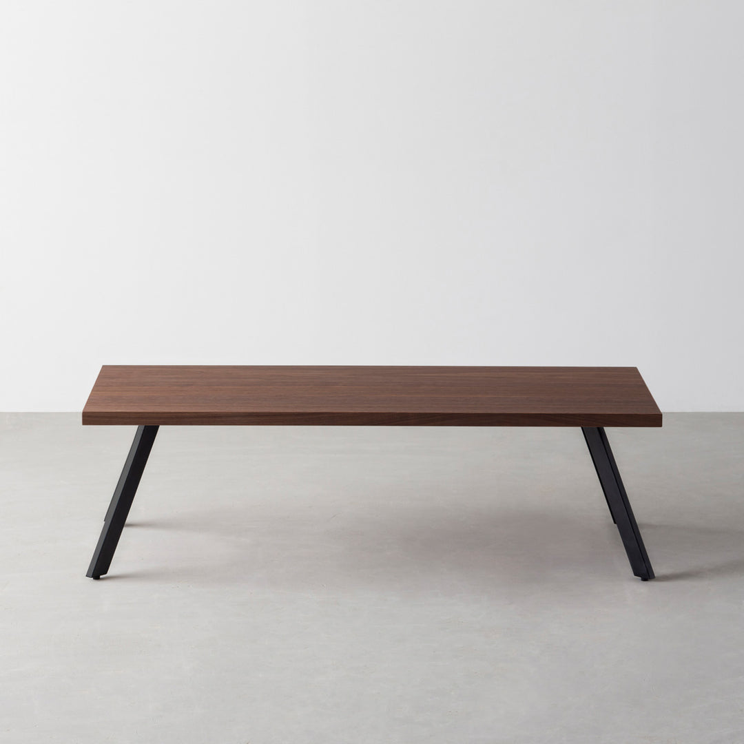 THE LOW TABLE / ウォルナット × Black Steel – KANADEMONO