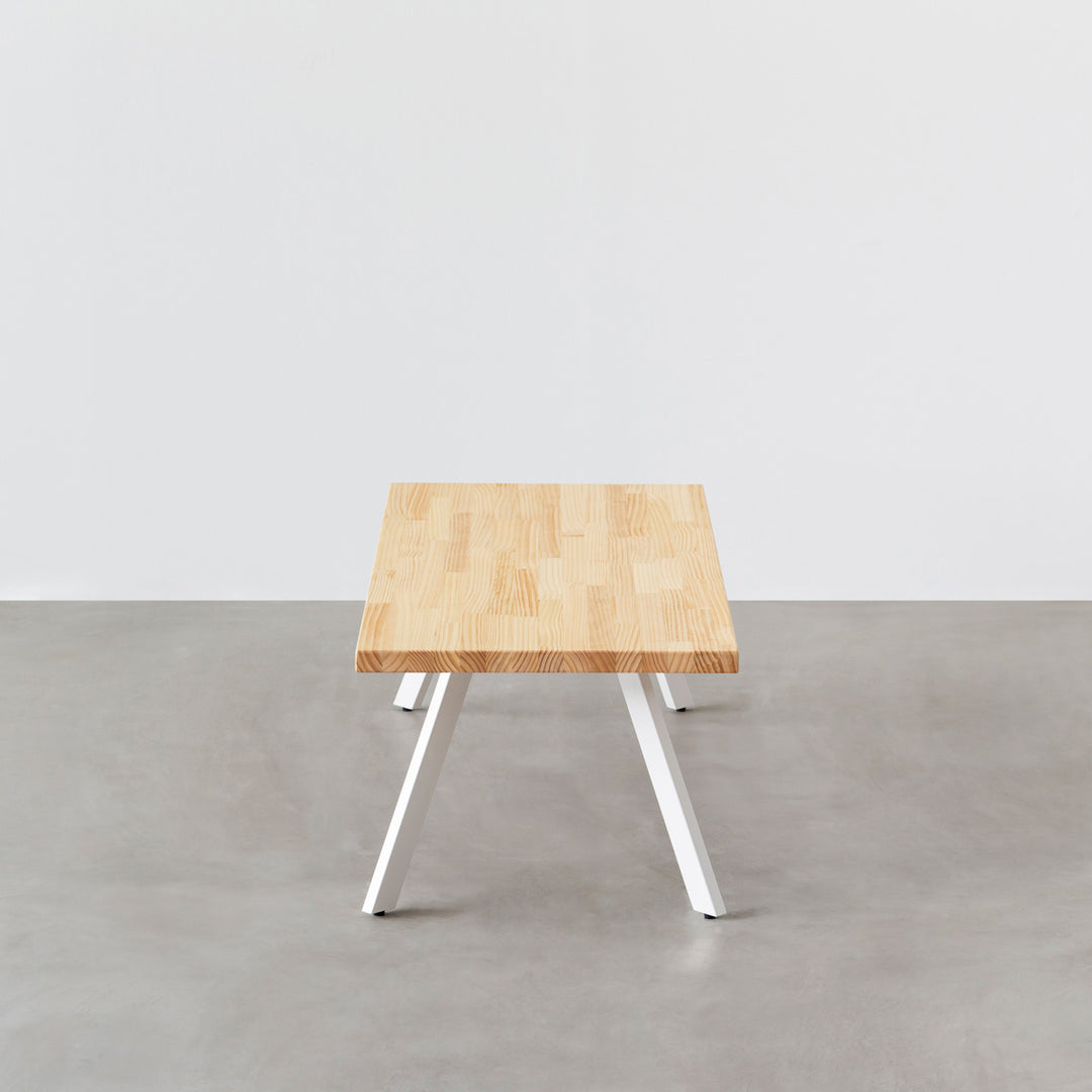 THE LOW TABLE / パイン × White Steel – KANADEMONO