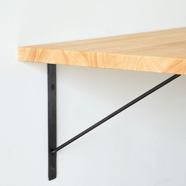 THE TABLE / カウンター × ラバーウッド × 4 Steel Bracket – KANADEMONO