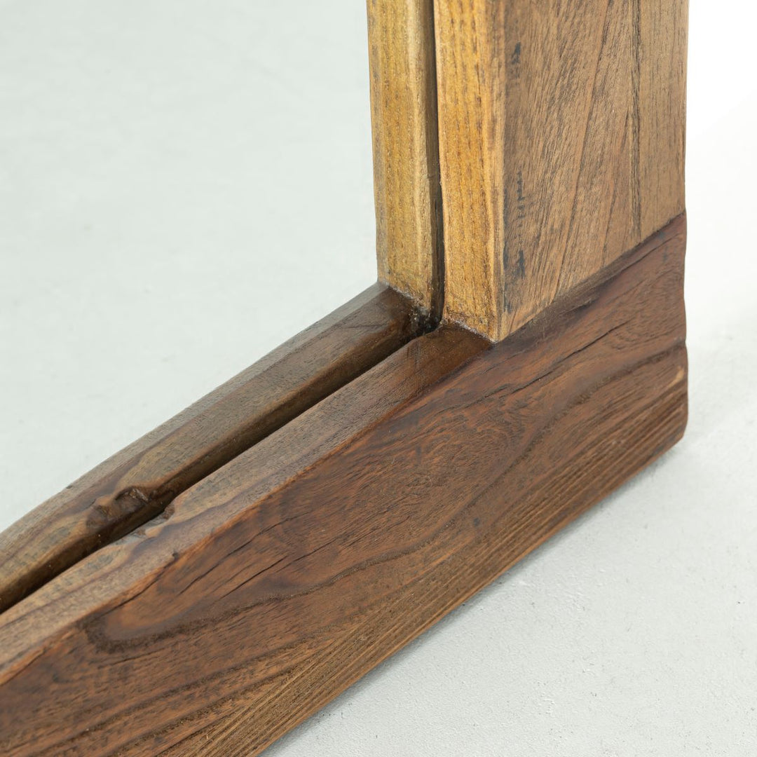 エルム古材 ヴィンテージスタイル スタンドミラー 60×160 – KANADEMONO