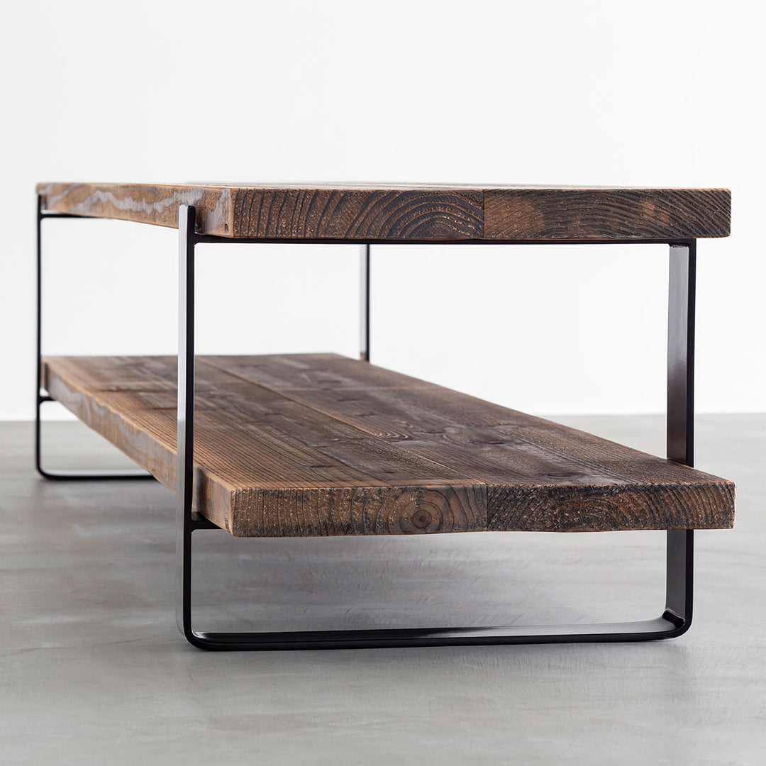 THE TV BOARD / LOW TABLE 無垢 杉 ヴィンテージスタイル × Black