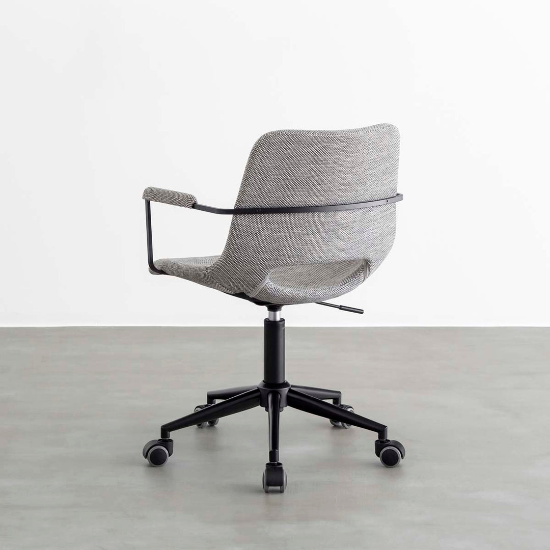 Artistic - Simple ファブリック デスクチェア グレー – KANADEMONO