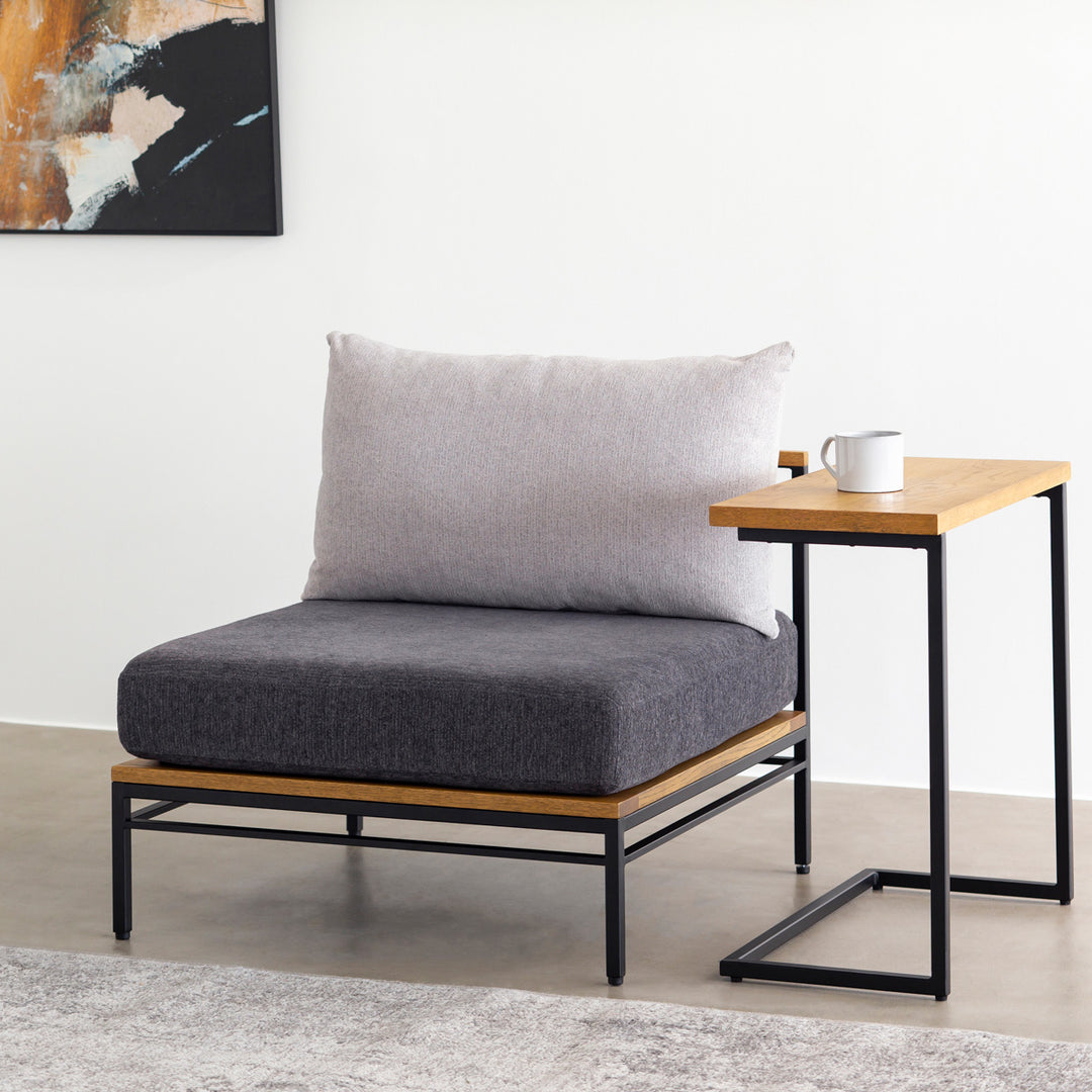 Wood × Steel コンビネーションソファ 1 seater – KANADEMONO