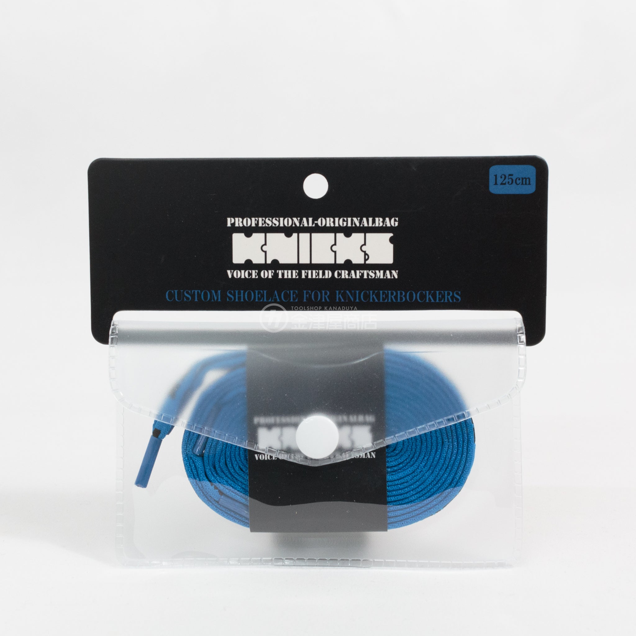 ニックス(KNICKS) ロゴ編み込み靴紐 長さ125cm