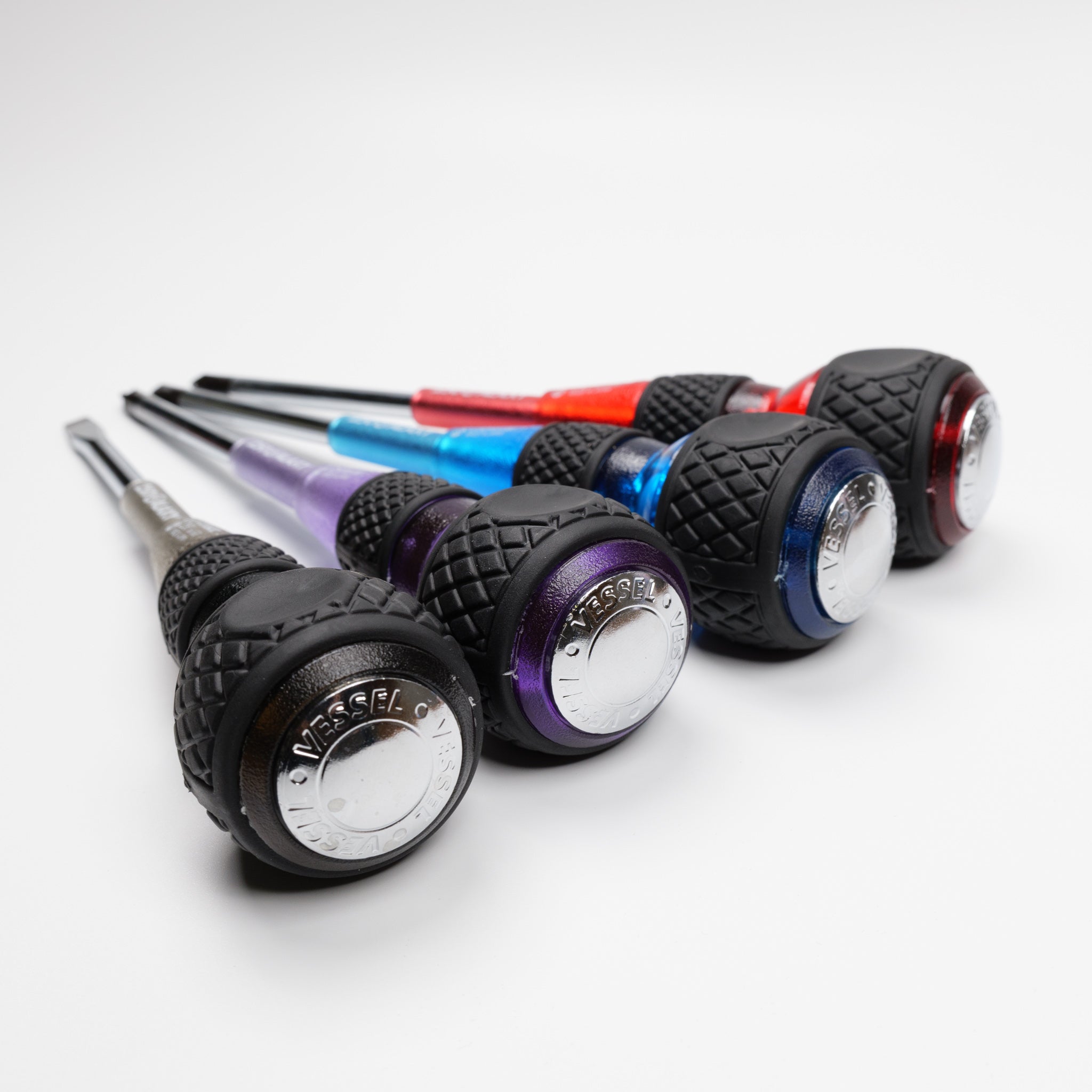 Vessel Safety Penetration Screwdriver Set of 2 Galaxy (Red/Blue/Purple