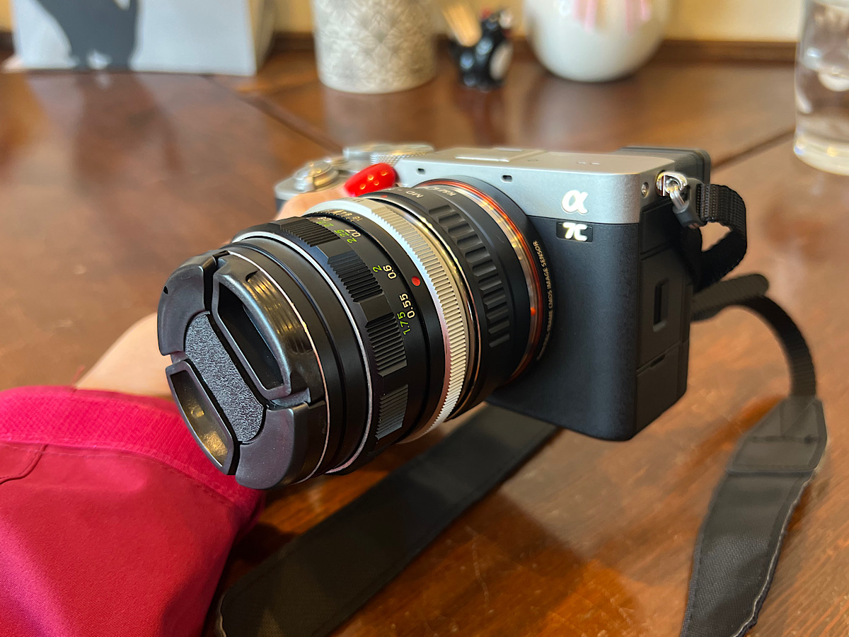 オールドレンズ購入 Minolta MC rokkor 55mm F1.7 α7Cで街歩きを楽しむ