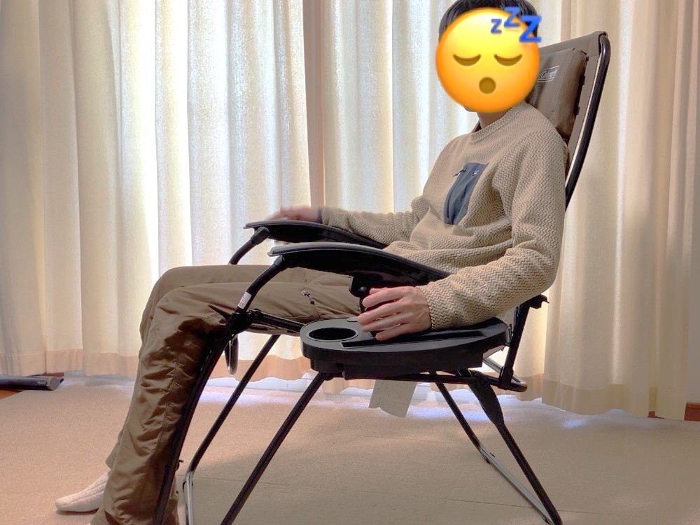 インフィニティチェア 室内でも使える！リクライニングが最高の