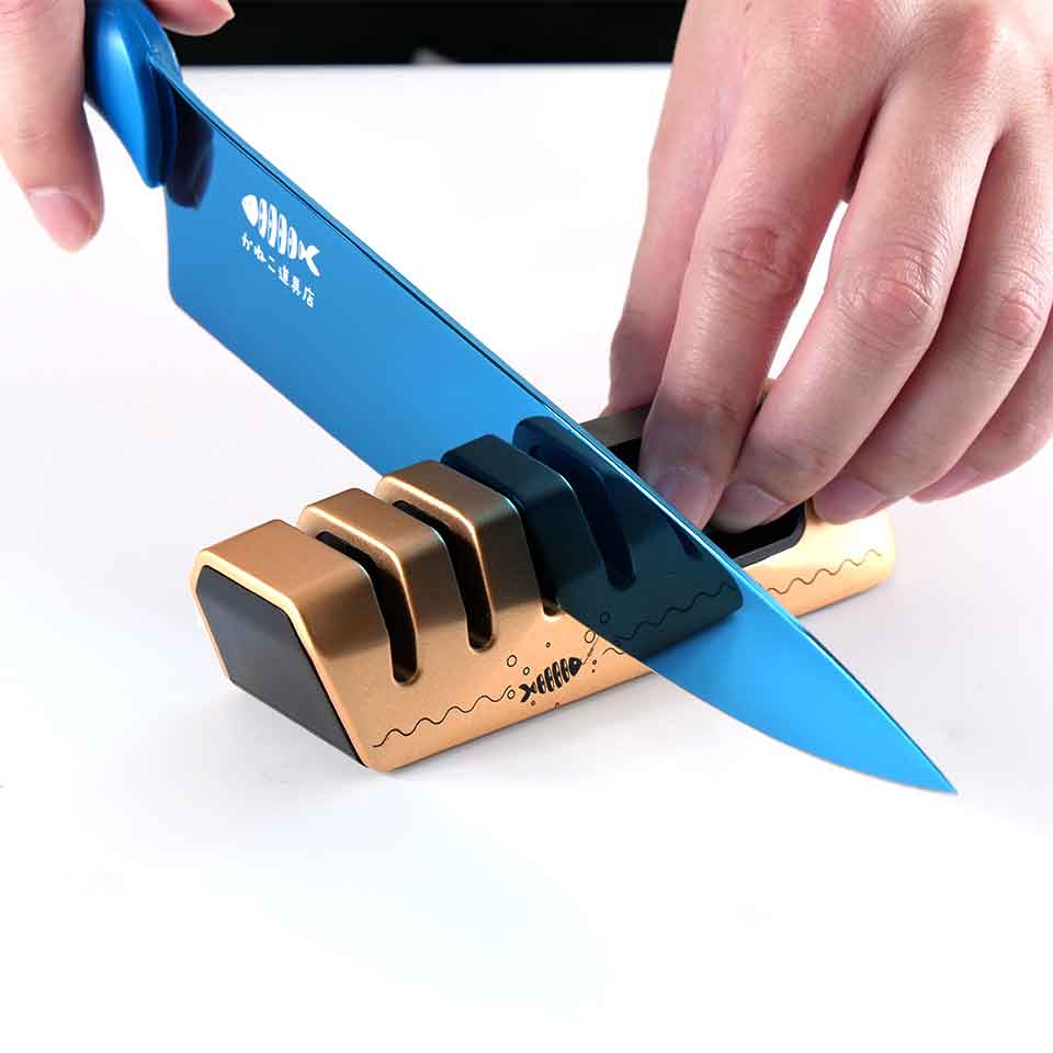 きまぐれ三連シャープナー – かねこ道具店