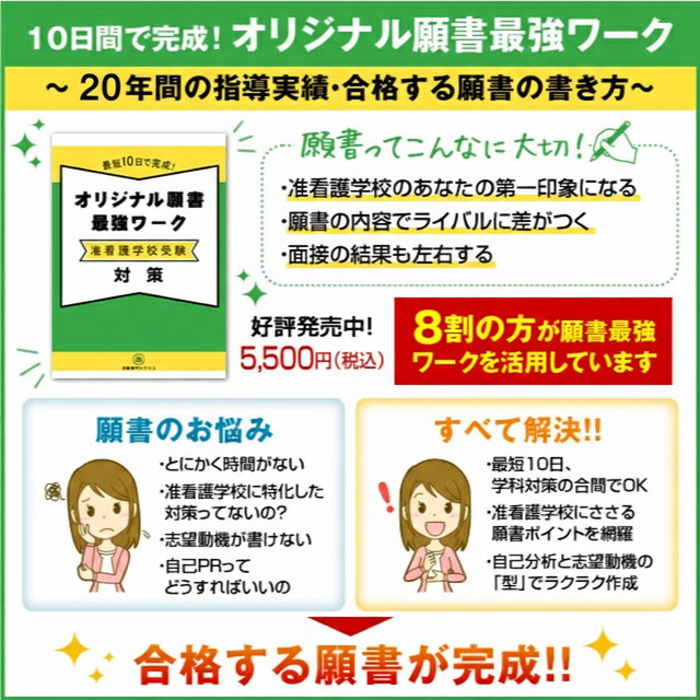 大津市医師会立看護専修学校・受験合格セット｜看護・医療系専門学校
