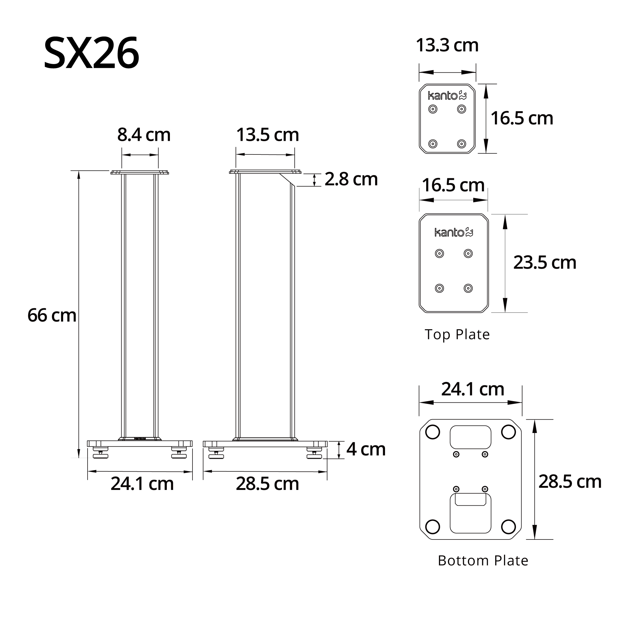 SX26 - Kanto Audio | 完実電気株式会社 | KANJITSU DENKI CO.,LTD