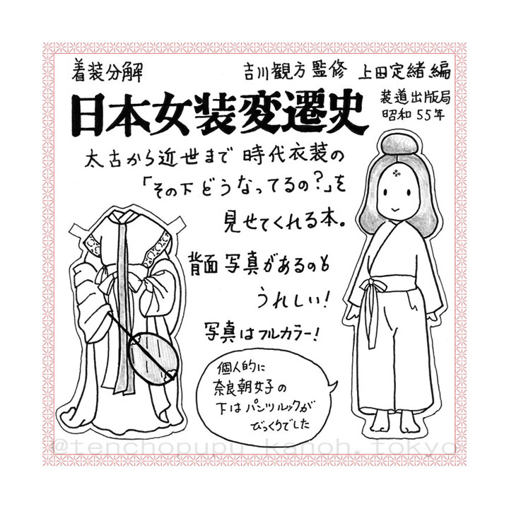 吉川観方 『着装分解 日本女装変遷史』