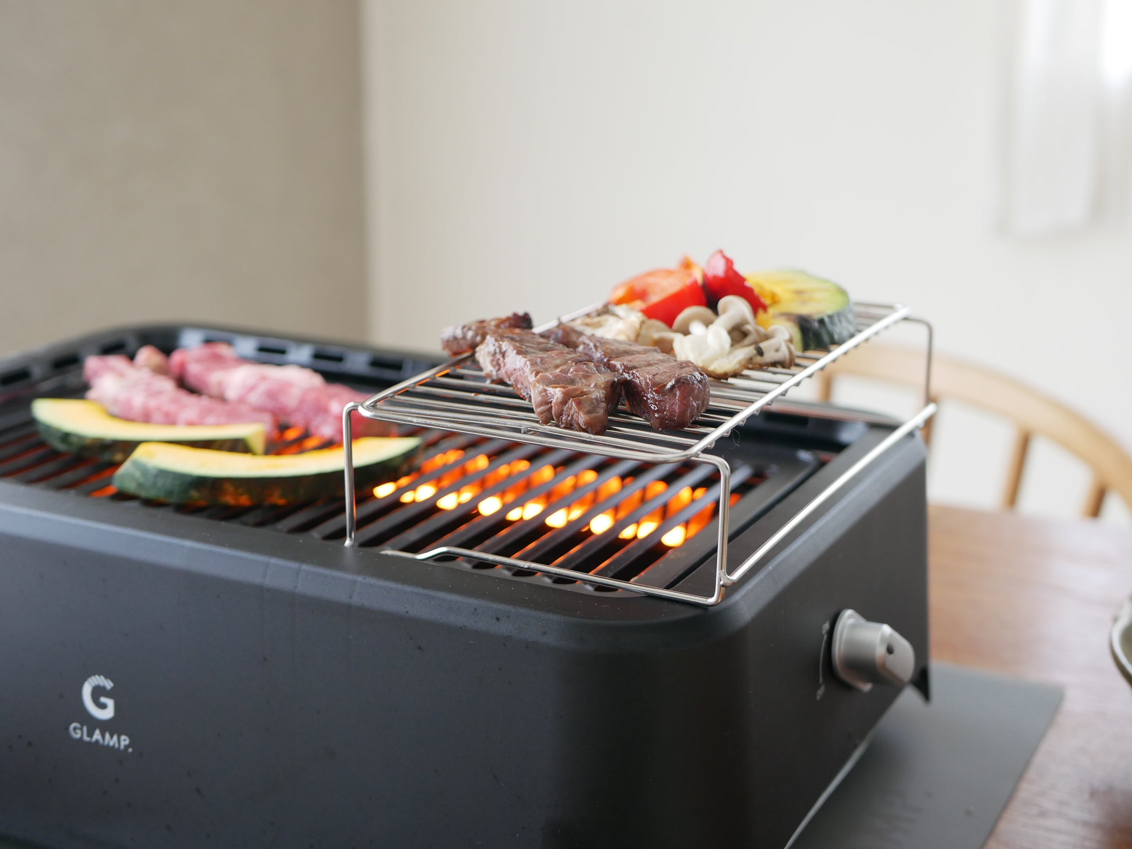 GLAMP./グランプ＞遠赤外線でじっくり 超少煙グリル – カチモ | カチ