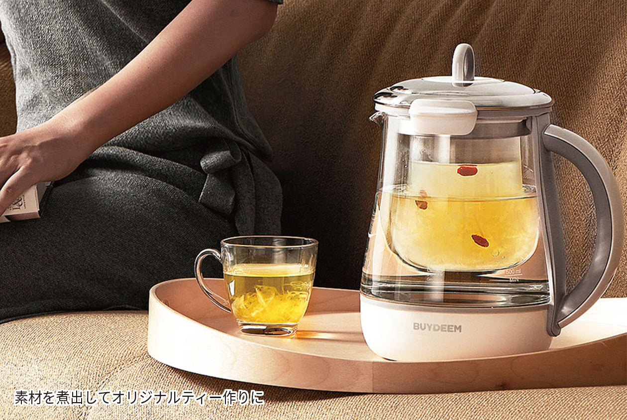 バイディーム＞薬膳マルチポット 1.5L ゼンフード 白の薬膳 しっとり粥