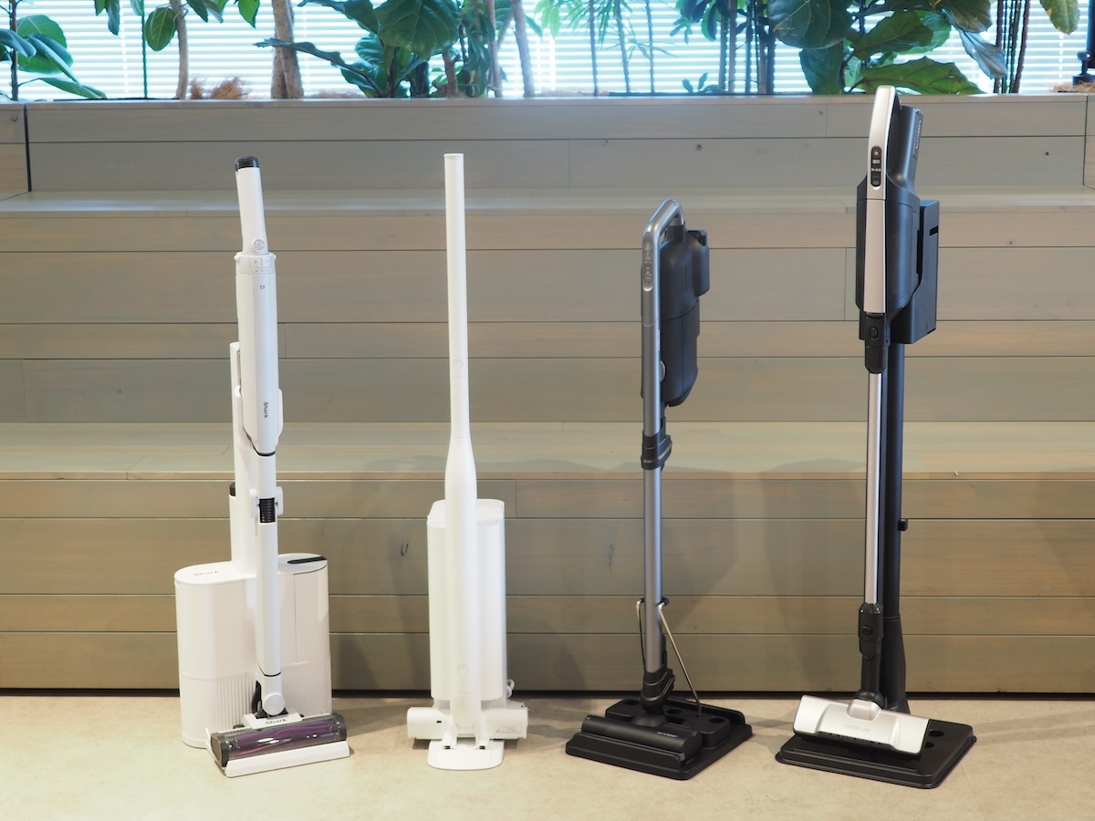 トピック】もう毎回のゴミ捨ては不要! 最新スティック掃除機4機種を