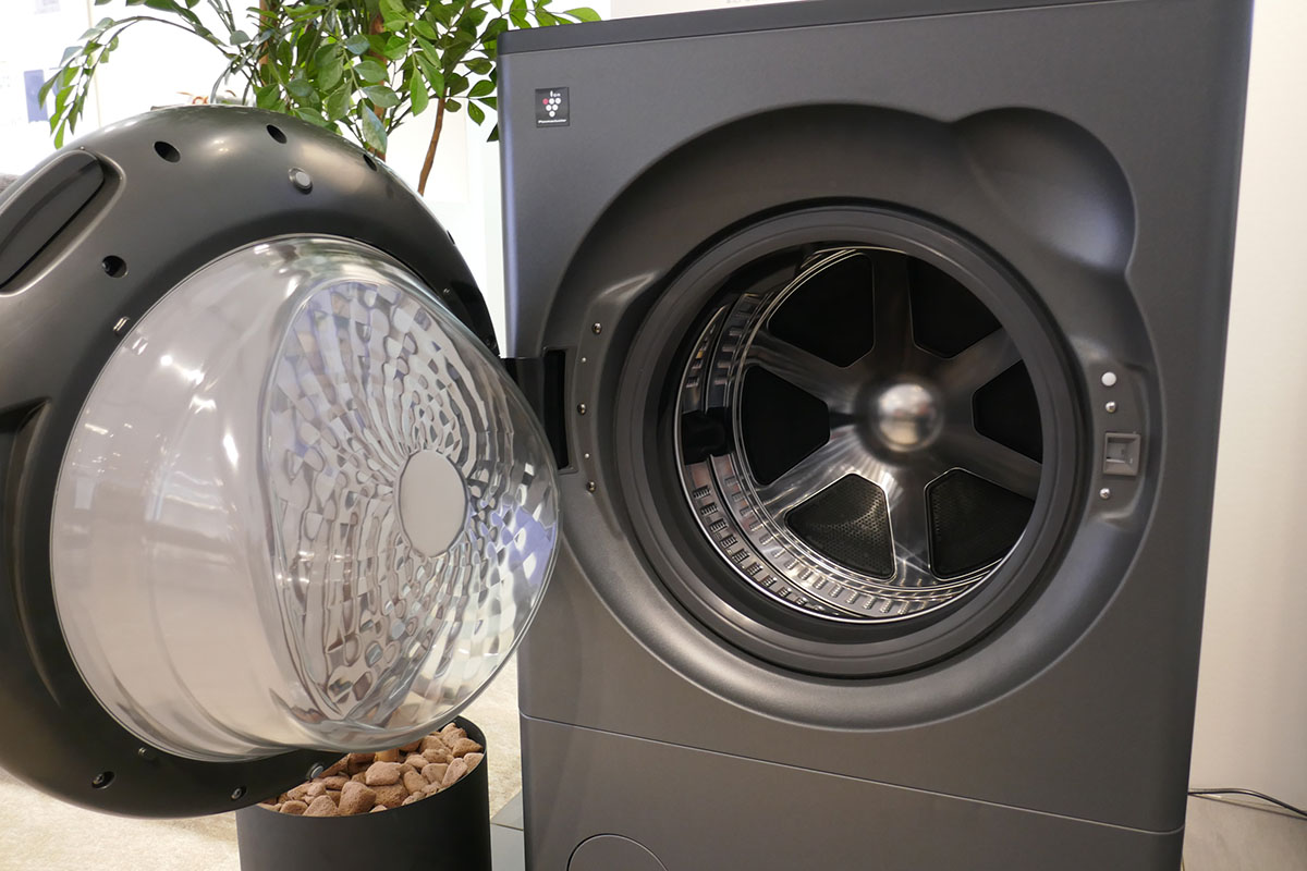 シャープのコンパクトドラム洗濯機 省エネヒートポンプ式 - 家電 Watch