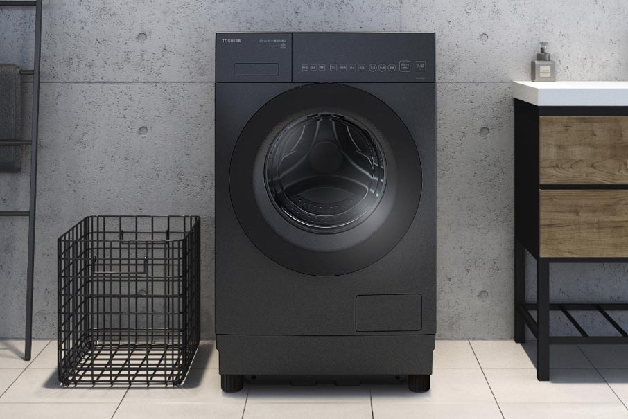 東芝、ウルトラファインバブルで黄ばみ抑えるドラム洗濯機 - 家電 Watch