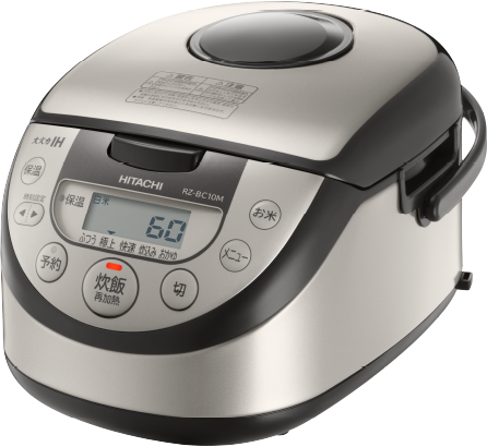RZ-BC10M ： 炊飯器 ： 日立の家電品