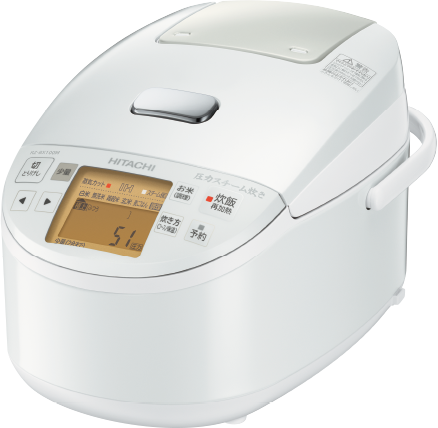 圧力&スチームIH RZ-BX100M ： 炊飯器 ： 日立の家電品