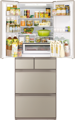 HXタイプ R-HX52N ： 冷蔵庫 ： 日立の家電品