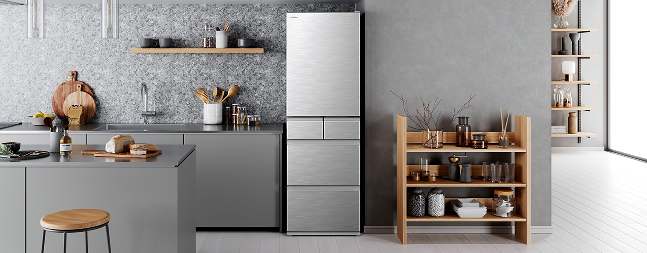 HITACHI 冷蔵庫 R-HS47S（S） 470L 2022年製 G112 【公式通販】